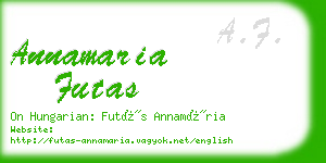 annamaria futas business card